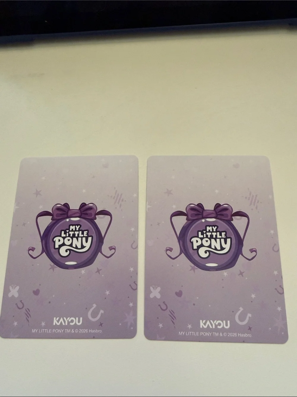My Little Pony Pinkie Pie & Sweetie Belle Character Cards - Pink